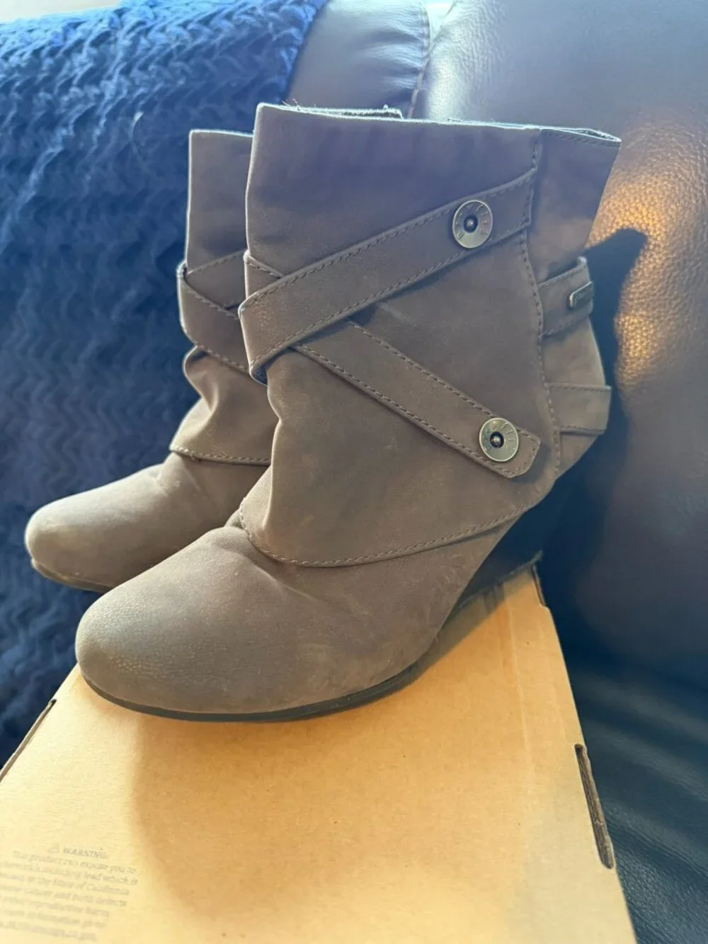 Blowfish Wedge Booties